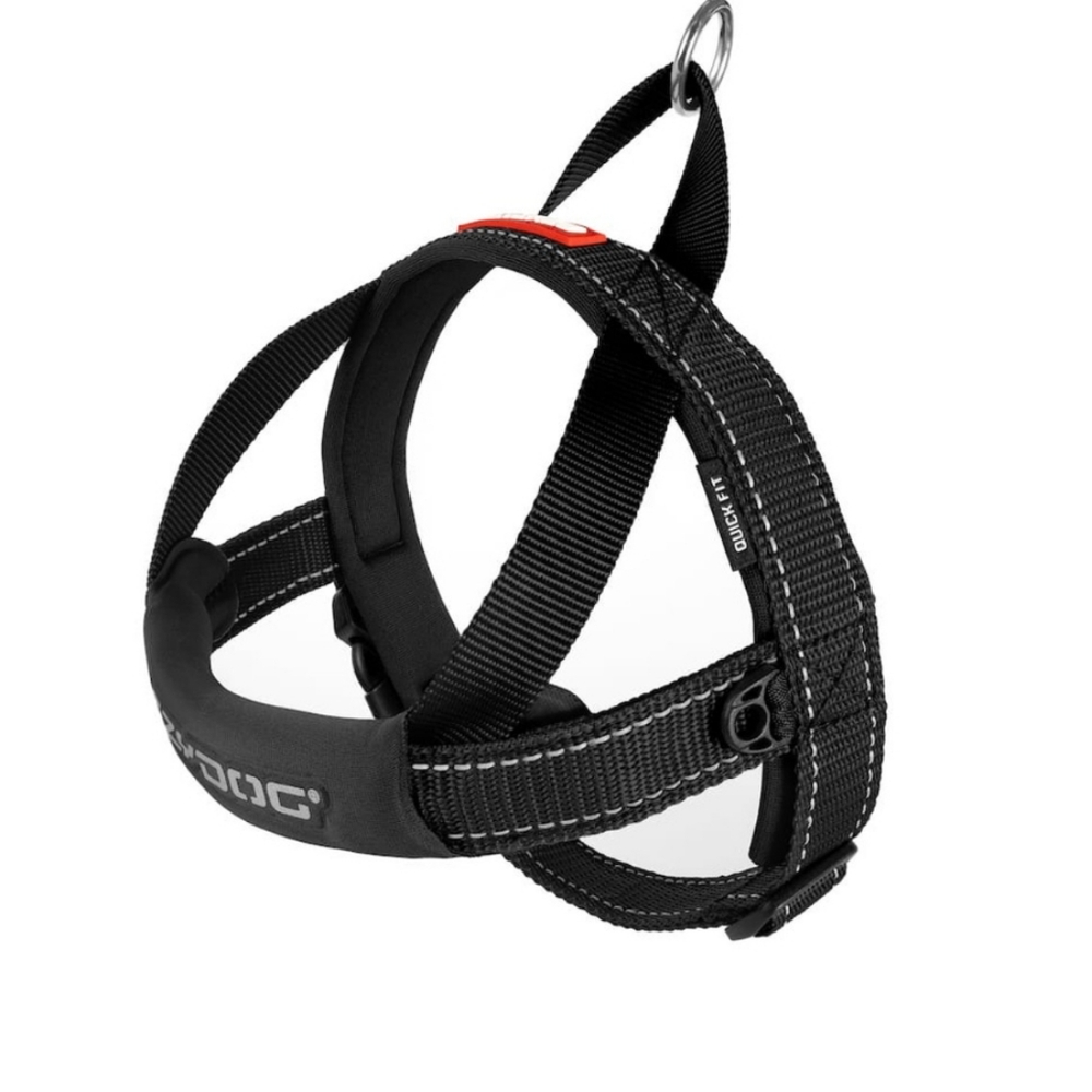 Black EZY Dog Quick Fit Harness